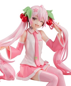 Vocaloid Sakura Miku (Wink Ver.) Noodle Stopper Figure