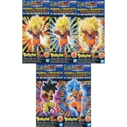 Dragon Ball Z WCF Dokkan Battle 5th Anniversary Set of 5 Figures