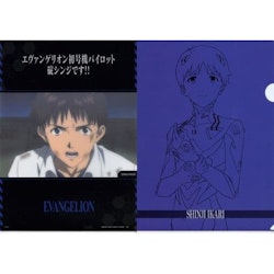 Evangelion Ichibansho EVA 01 vs EVA 13 Folder Set (F)