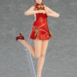 Figma Female Body (Mika) with Mini Skirt Chinese Dress Outfit