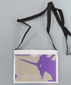 Evangelion Small Canvas Bag Ichibansho EVA 01 vs EVA 13 (A)