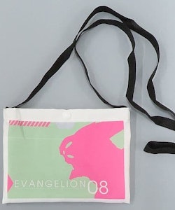 Evangelion Small Canvas Bag Ichibansho EVA 01 vs EVA 13 (E)