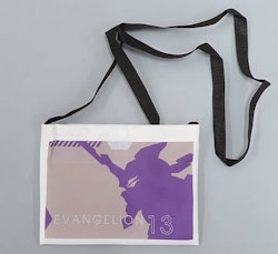 Evangelion Small Canvas Bag Ichibansho EVA 01 vs EVA 13 (F)