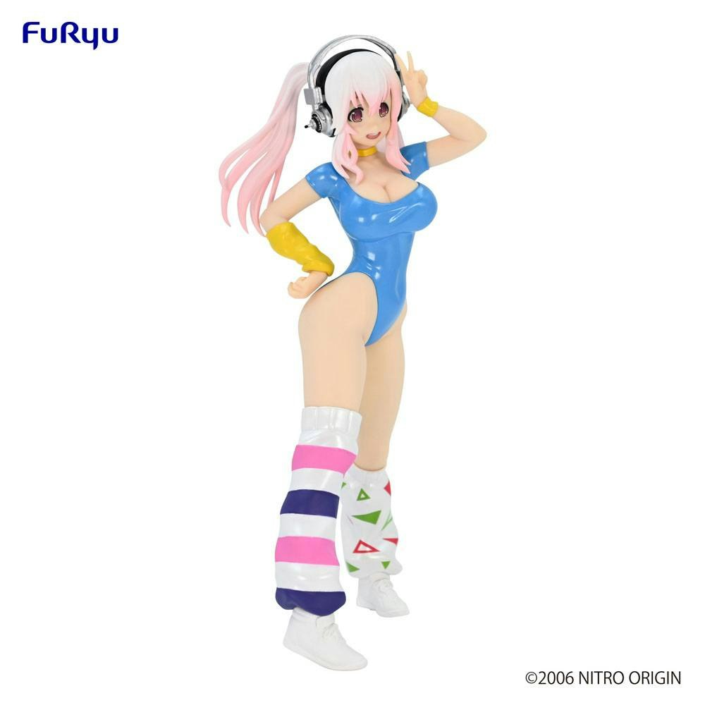 Super Sonico Concept Figure 80's/Another Color (Blue Ver.)