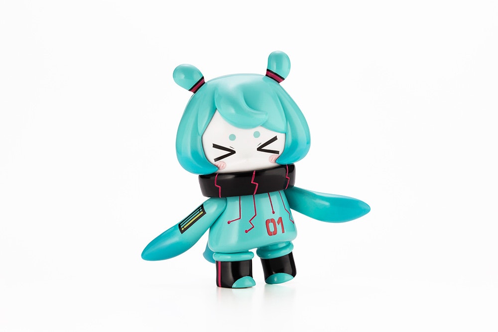 Hinomoto Heavy Industries Ocean Exploration Robot Denshitako No.3 (Hatsune Miku Color Ver.)