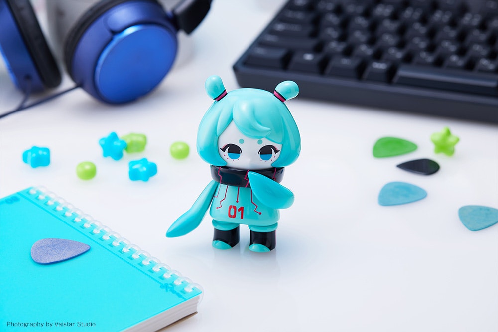 Hinomoto Heavy Industries Ocean Exploration Robot Denshitako No.3 (Hatsune Miku Color Ver.)