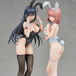 Black Bunny Aoi and White Bunny Natsume 2 Figure Set