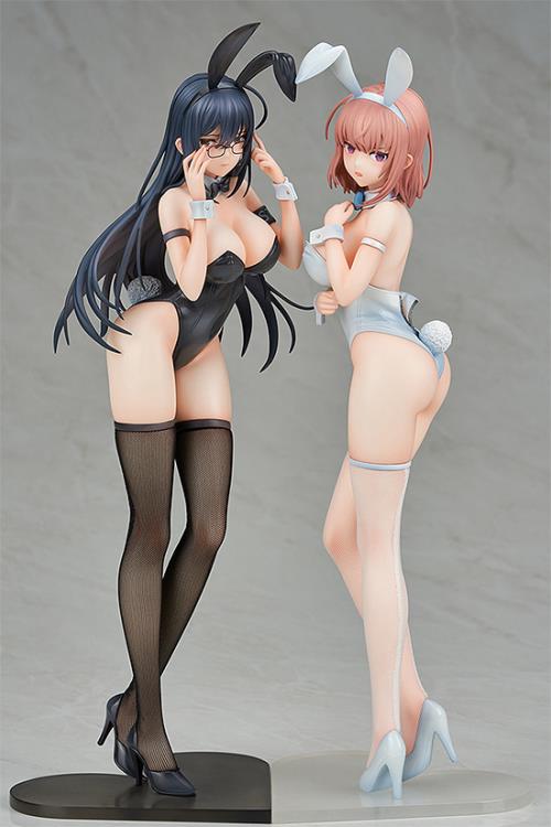 Black Bunny Aoi and White Bunny Natsume 2 Figure Set