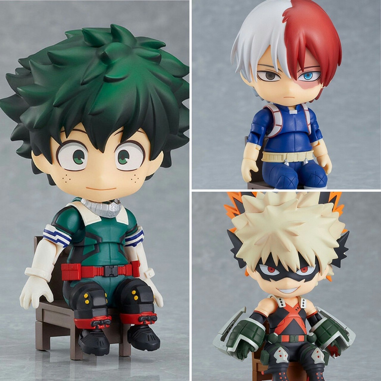 My Hero Academia Nendoroid Swacchao! Set of 3 Figures