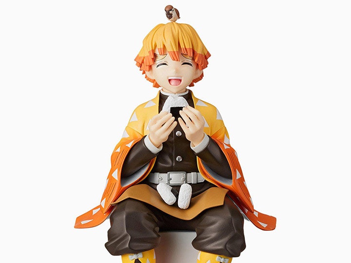 Demon Slayer: Kimetsu no Yaiba Zenitsu Agatsuma Premium Perching Figure (Rerelease)