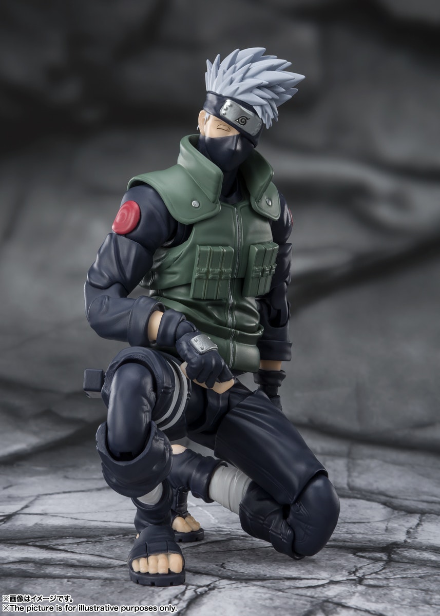 Naruto Shippuden S.H.Figuarts Kakashi Hatake -The famed Sharingan Hero-