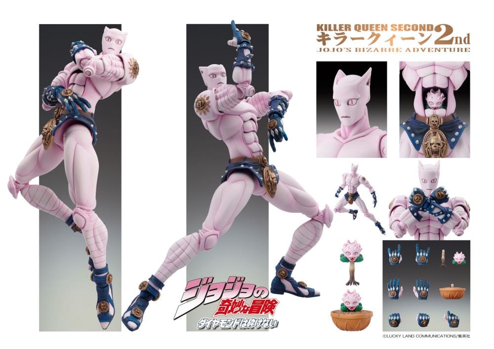 JoJo's Bizarre Adventure Super Action Statue Killer Queen Second