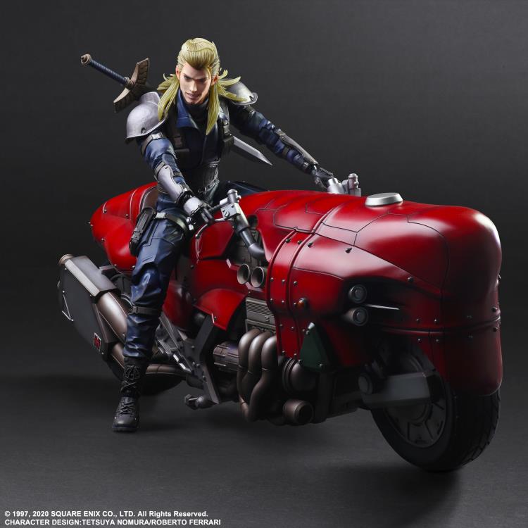 Final Fantasy VII: Remake Play Arts Kai Roche and Motorcycle Set