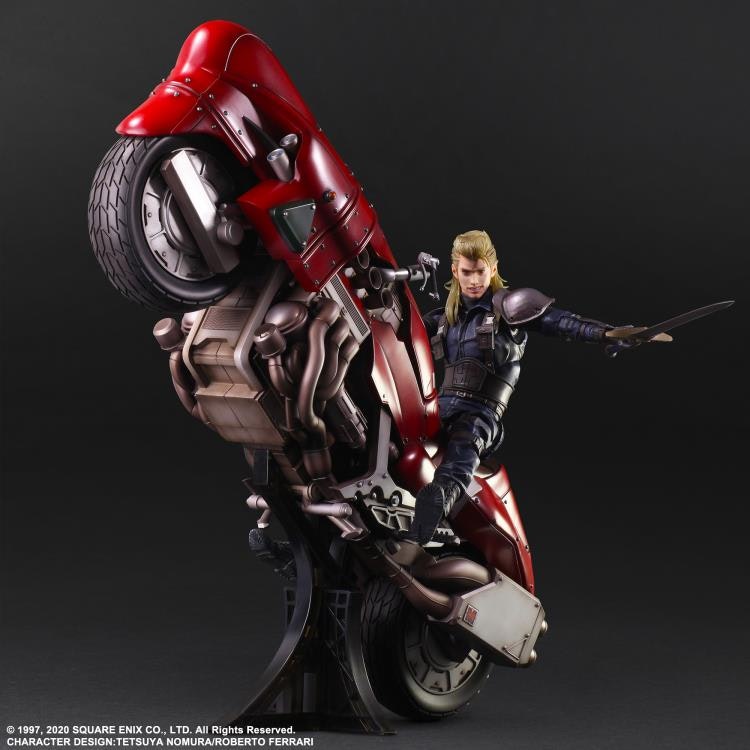 Final Fantasy VII: Remake Play Arts Kai Roche and Motorcycle Set