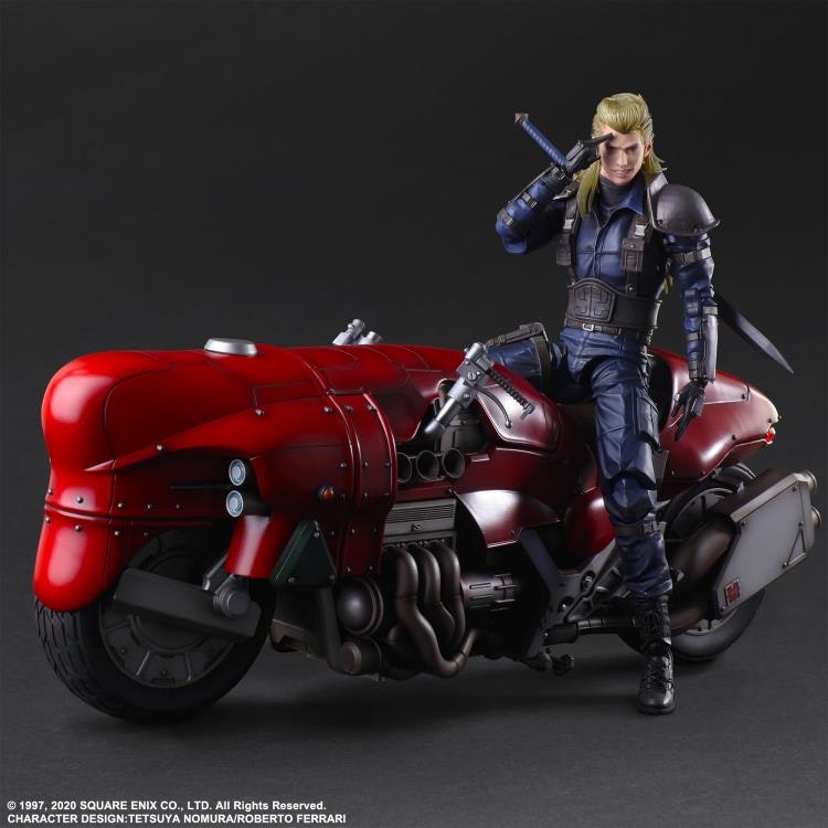 Final Fantasy VII: Remake Play Arts Kai Roche and Motorcycle Set