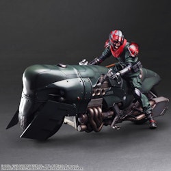 Final Fantasy VII: Remake Play Arts Kai Shinra Elite Security Officer and Motorcycle Set