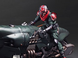 Final Fantasy VII: Remake Play Arts Kai Shinra Elite Security Officer and Motorcycle Set