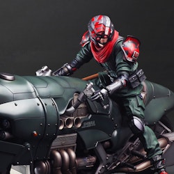 Final Fantasy VII: Remake Play Arts Kai Shinra Elite Security Officer and Motorcycle Set