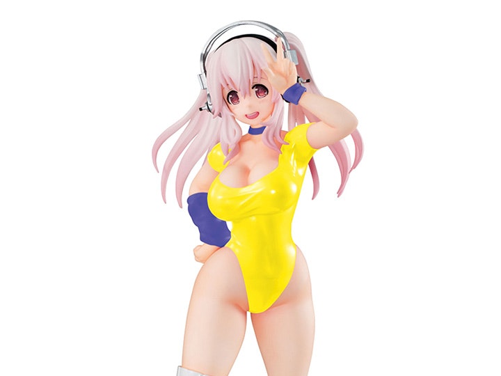 Super Sonico Concept Figure 80's/Another Color (Yellow Ver.)