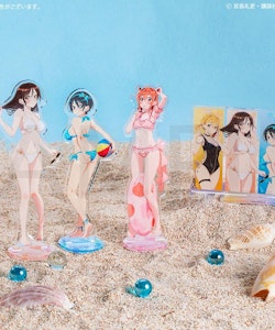 Rent A Girlfriend Swimsuit and Girlfriend Acrylic Stand Ruka Sarashina