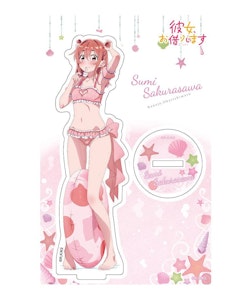 Rent A Girlfriend Swimsuit and Girlfriend Acrylic Stand Sumi Sakurasawa