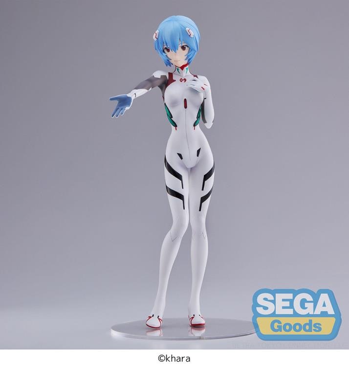 Rebuild of Evangelion Rei Ayanami (Momentary White) Super Premium Figure