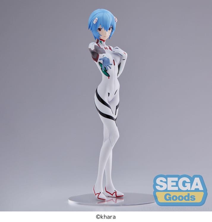 Rebuild of Evangelion Rei Ayanami (Momentary White) Super Premium Figure