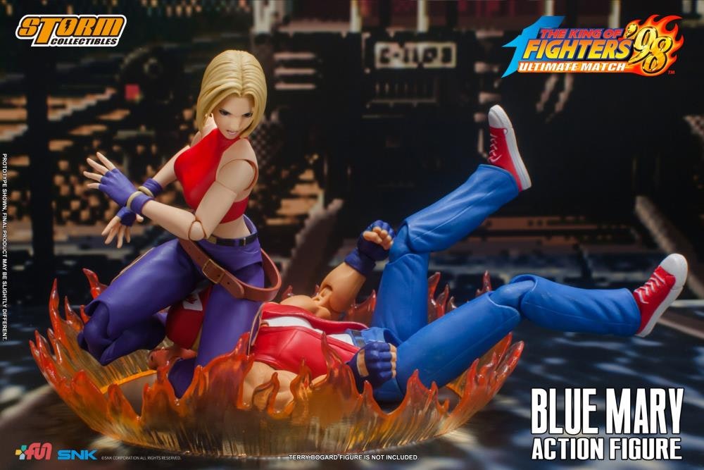 The King of Fighters '98: Ultimate Match Blue Mary