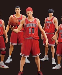 Slam Dunk One and Only Shohoku Member Figure Set