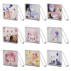 Re:Zero Ichibansho Rejoice That There's A Lady In Each Arm Acrylic Keychain (A)