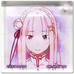 Re:Zero Ichibansho Rejoice That There's A Lady In Each Arm Acrylic Keychain (E)