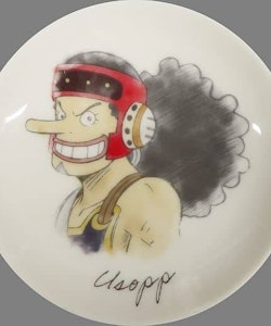 One Piece Ichibansho WT100 Anniversary Decorative Porcelain Plate (C)