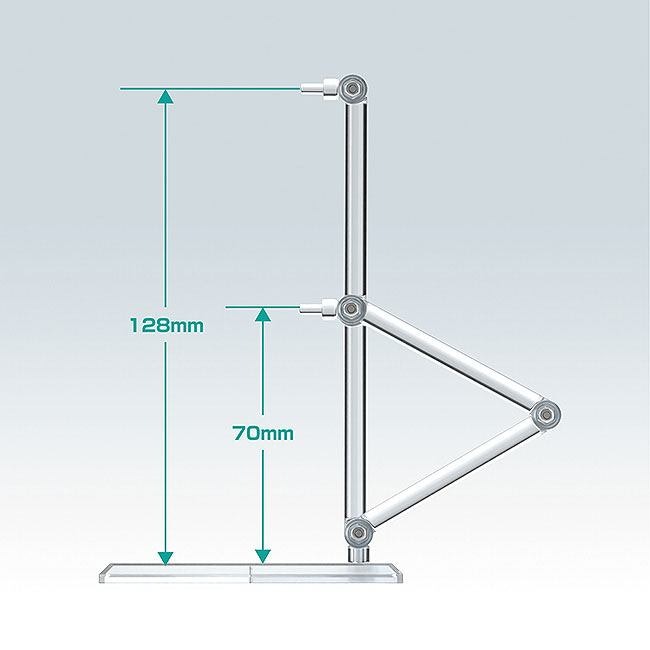 The Simple Stand Nendoroid More for Figures & Models 3-Pack Hex Type