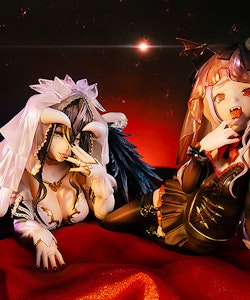 Overlord IV KD Colle Albedo & Shalltear (Bride Ver.)