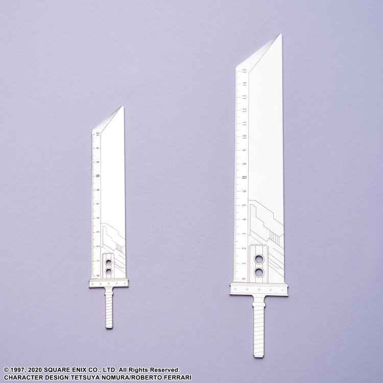 Final Fantasy VII Remake Aluminum Ruler Set Buster Sword