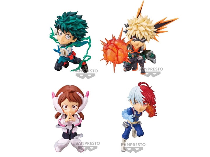 My Hero Academia WCF Set of 4 Figures