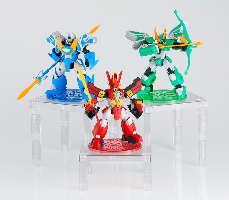 The Simple Stand: Build-On Type Three-Pack (Translucent)