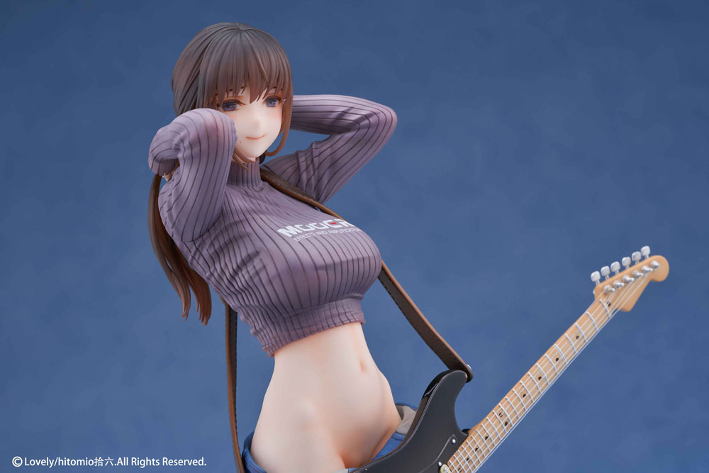 (18+) Original Character Guitar Girl Illustrated by Hitomio16