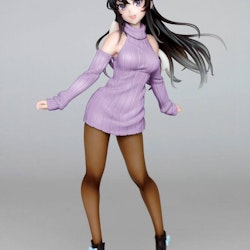 Rascal Does Not Dream of Bunny Girl Senpai Mai Sakurajima (Knit One-piece Ver.)