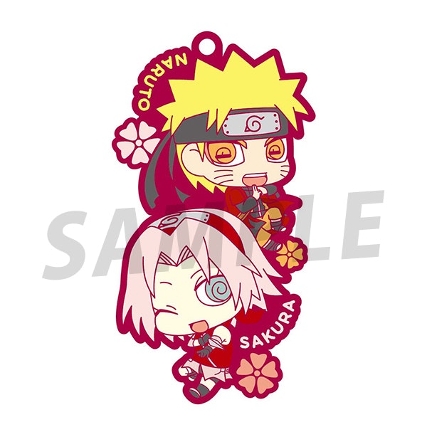 Naruto Rubber Charms Another Two-man Cell!