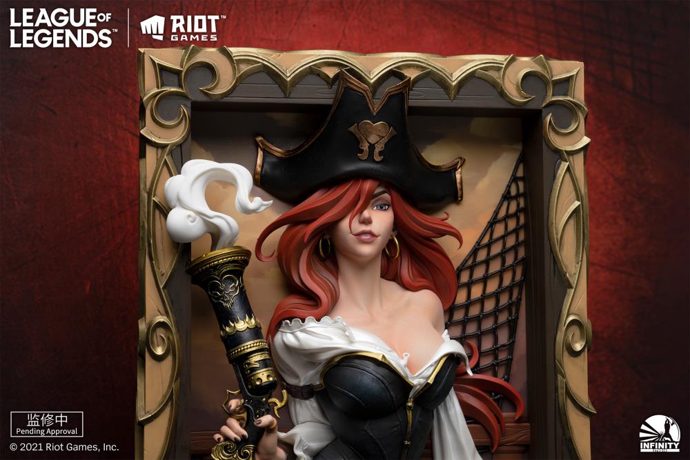 League of Legends The Bounty Hunter - Miss Fortune 3D Frame
