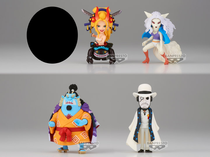 One Piece WCF Wanokuni Onigashima 6 Set of 5 Figures