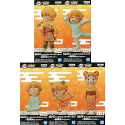 Demon Slayer: Kimetsu no Yaiba WCF Zenitsu Agatsuma Colletion Set of 5 Figures