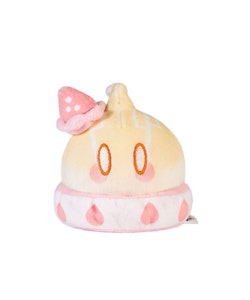 Genshin Impact Slime Sweets Party Series Plush Mutant Electro Slime (Strawberry Cake Style)
