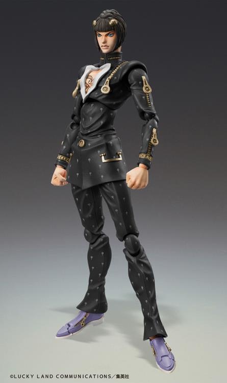 JoJo's Bizarre Adventure Super Action Statue Bruno Bucciarati (Black Ver.)