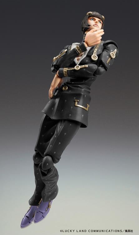 JoJo's Bizarre Adventure Super Action Statue Bruno Bucciarati (Black Ver.)