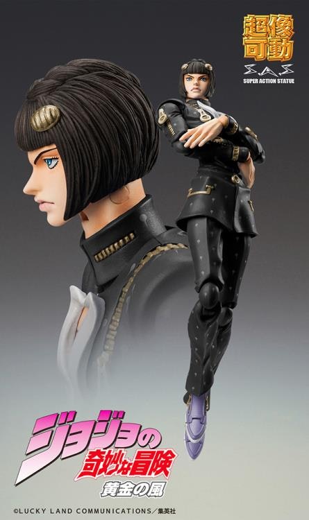 JoJo's Bizarre Adventure Super Action Statue Bruno Bucciarati (Black Ver.)