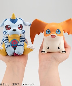 Digimon Adventure Look Up Series Gabumon & Patamon Set with Gift