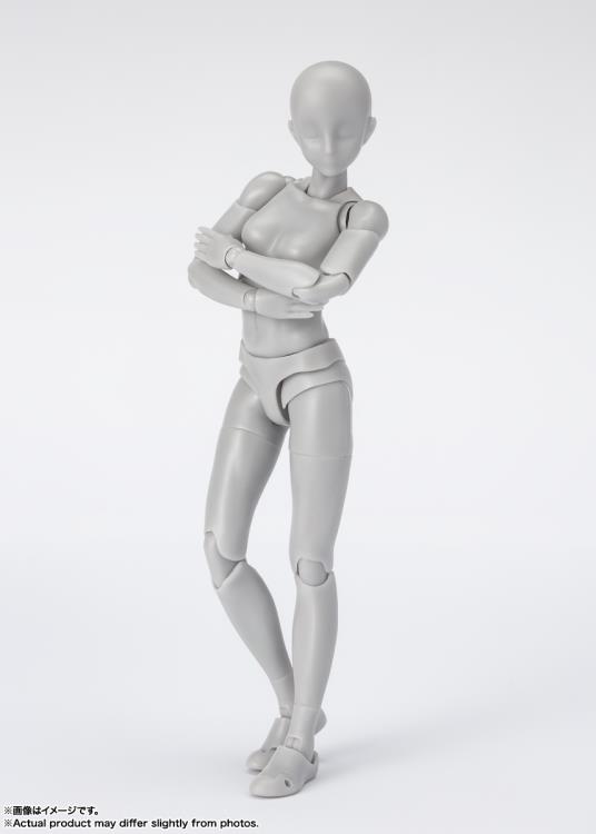 S.H.Figuarts DX Body-chan Sports Edition Set (Gray Color Ver.)