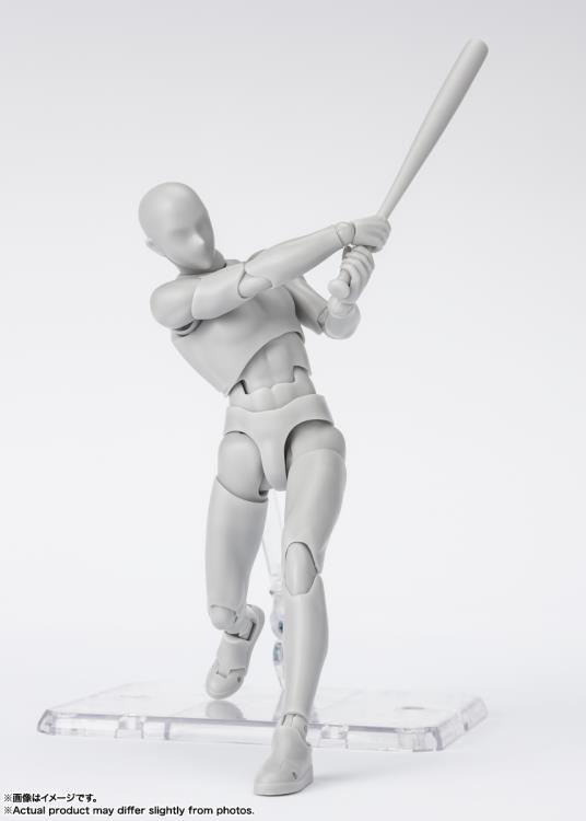 S.H.Figuarts DX Body-kun Sports Edition Set (Gray Color Ver.)